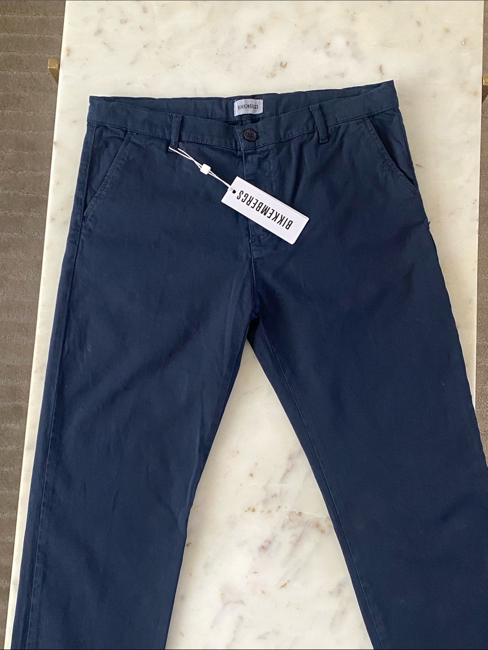 Bikkembergs NWT Dark Blue Chinos size 32